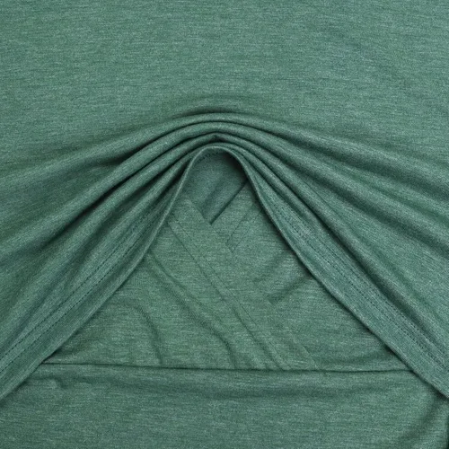 Miniatura 5 de GINKANA Camiseta de enfermería de manga larga con cuello alto falso suave de doble capa de maternidad para lactancia materna, camisa de enfermería