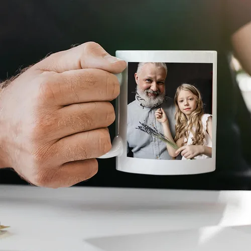 Miniatura 2 de Taza de café personalizada con texto en inglés "I Love You Grandpa", regalo para el abuelo de parte de los nietos, taza blanca de 11 oz o 15 oz Taza