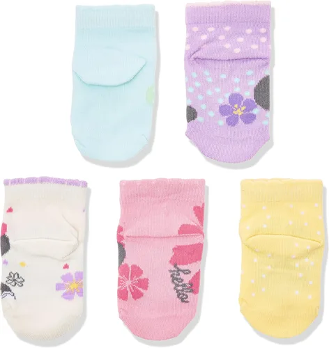 Miniatura 7 de Disney Baby Girls' Minnie Mouse 5 Pack Shorty Socks