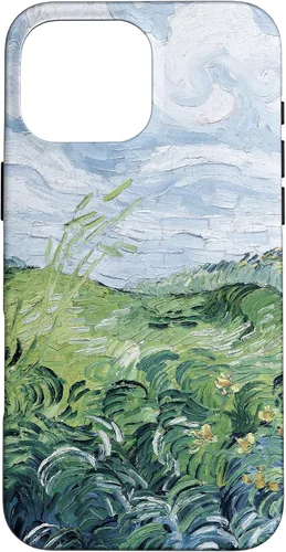 Miniatura 19 de Funda para iPhone 12 Pro Max Van Gogh Green Wheat Fields Modern Art Painting Phone Cover Case