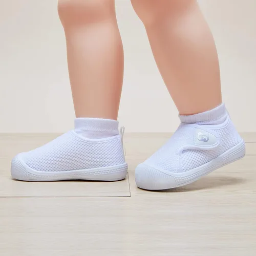 Miniatura 2 de BMCiTYBM Zapatos de bebé para niños y niñas, primeros zapatos para caminar, zapatos para caminar para niños pequeños, zapatillas ligeras