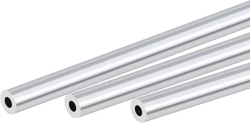 Miniatura 23 de uxcell 6063 Tubo redondo de aluminio 0.315 in OD 0.197 in Diámetro interior 11.811 in Longitud Tubería 3 PC