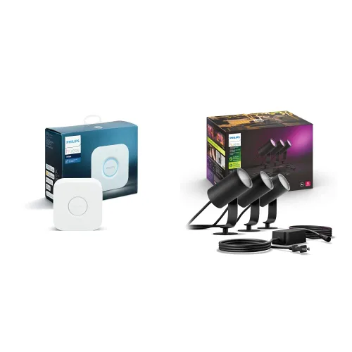 Miniatura 8 de Philips Hue (1) Puente con (1) interruptor de atenuación y control remoto, enciende las luces de tono, apaga, atenúa o ilumina, instalación fácil