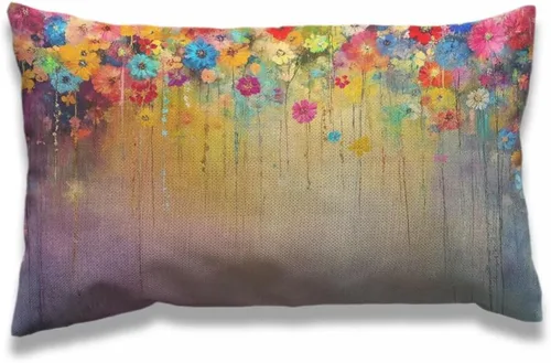 Miniatura 13 de AOYEGO Funda de almohada decorativa 12x20 pulgadas con diseño de aguacate haciendo ejercicio con aro hula hoop, fundas de almohada rectangulares