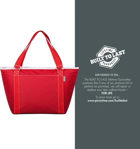 Miniatura 8 de PICNIC TIME NFL Topanga Cooler Bag, Soft Cooler Tote Bag, Picnic Cooler Rojo