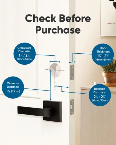 Miniatura 6 de eufy Smart Lock E31, cerradura inteligente para puerta con entrada sin llave y huella dactilar compatible con el ecosistema Apple Home, para puerta