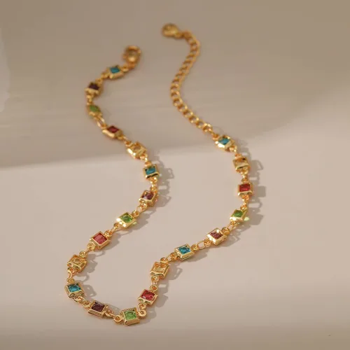 Miniatura 5 de Yumikoo Tobilleras chapadas en oro de 18 quilates para mujer