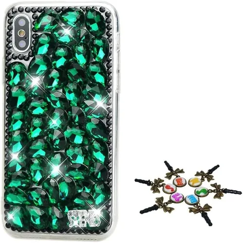 Miniatura 9 de Sparkle Case compatible con Samsung Galaxy Z Flip 2 5G - Elegante - Funda 3D hecha a mano con diamantes de imitación de diamantes de imitación
