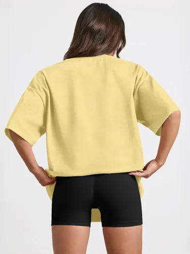 Miniatura 17 de Trendy Queen - Camisetas de entrenamiento de moda para mujer, camisetas atléticas de manga corta para verano y primavera, disponibles en tallas