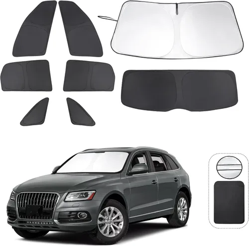 Miniatura 49 de TINGLU Parasoles para Ventanas para Mazda 3 2019-2026 Accesorios Coche Ventanas Laterales Completas Parabrisas Triangular Trasero Protector Solar