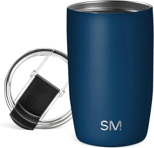 Miniatura 42 de Simple Modern Taza de Café de Viaje Tumbler con Tapa Abatible Reutilizable Aislada de Acero Inoxidable Cold Brew Taza de Café Helado Termo