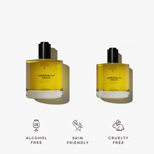 Miniatura 7 de Perfume eterno de sándalo para mujer, perfume de larga duración, 1.69 onzas líquidas, perfume de diseñador para hombres con 1 onza líquida