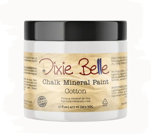 Miniatura 367 de Dixie Belle Paint Company - Pintura con acabado de tiza para muebles, color negro (Caviar), 1 galón, 128 fl oz, pintura mineral color rosa intenso