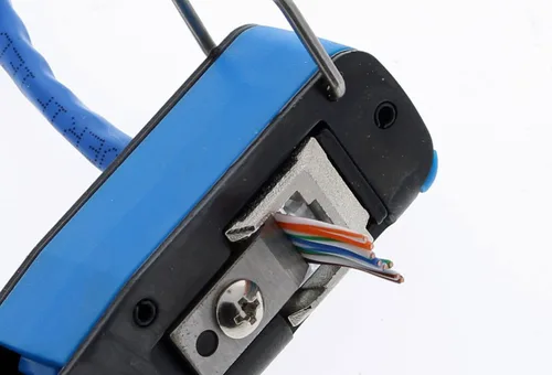 Miniatura 11 de Ideal Electrical 85-375 8P8C - Enchufe modular de una sola pieza, conector RJ-45 de diseño de alimentación para cables CAT6, par trenzado de 250