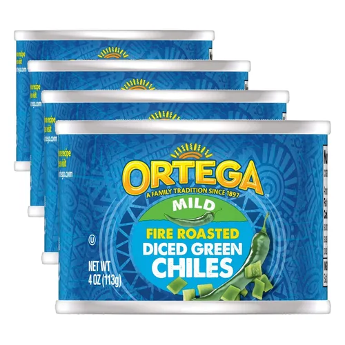 Miniatura 11 de Ortega Chile verde tostado al fuego, suave, 4 onzas