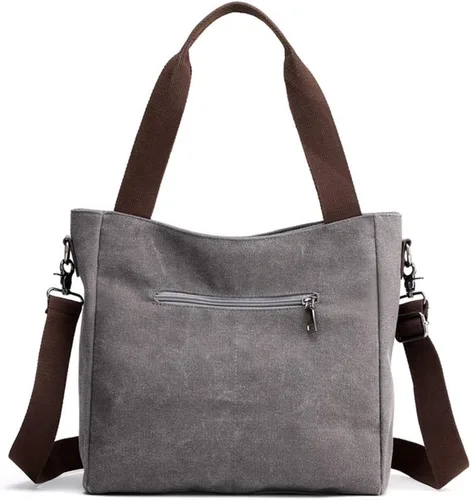 Miniatura 5 de Sunshinejing Bolso de lona pequeño para mujer, bolso cruzado de hombro, bolsos de trabajo, bolso de viaje