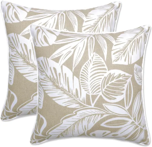 Miniatura 22 de Pillow Perfect Outdoor Cojín rectangular de piedra Setra para interiores (juego de 2) 18.5 X 11.5 X 5