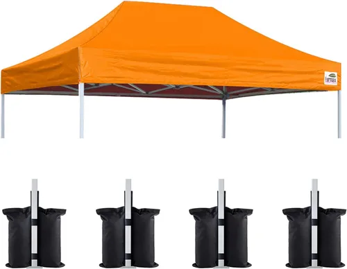 Miniatura 38 de Eurmax USA toldo desplegable de repuesto, cubierta superior para tienda de campaña, armado instantáneo, solo la cubierta superior, 4 bolsas