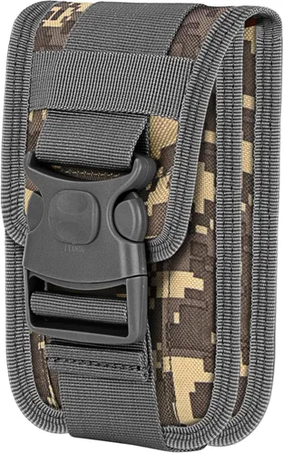 Miniatura 8 de Funda táctica de doble capacidad para teléfono con ranuras para tarjetas para iPhone 15 Pro/15 Plus/15 Pro/14 Plus/14 Pro Max/14 Pro/14/13 Pro Negro