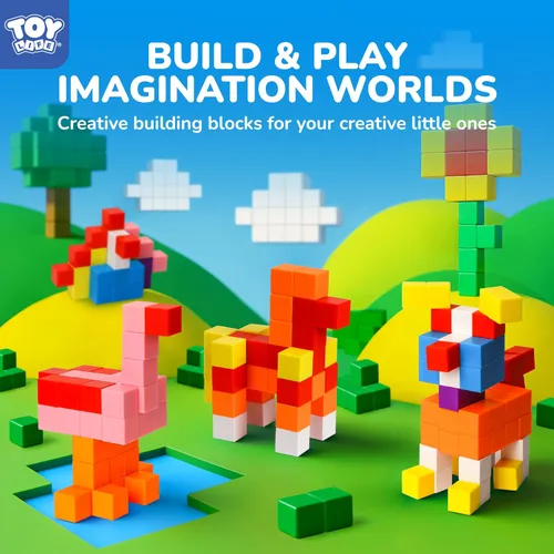 Miniatura 2 de TOY Life 36 piezas de bloques magnéticos para niños de 4 a 8 años, bloques de construcción magnéticos para niños pequeños de 3 a 5 años, juguetes