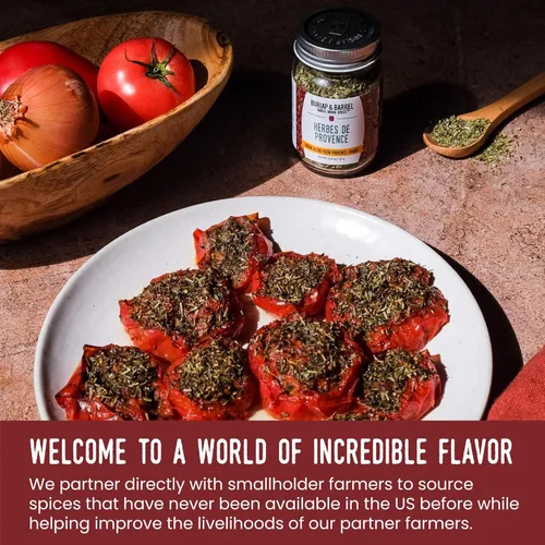 Miniatura 5 de Burlap & Barrel Herbes de Provence - Mezcla icónica de hierbas cultivadas y mezcladas en Francia - Condimento Herbes de Provence - Como se ve