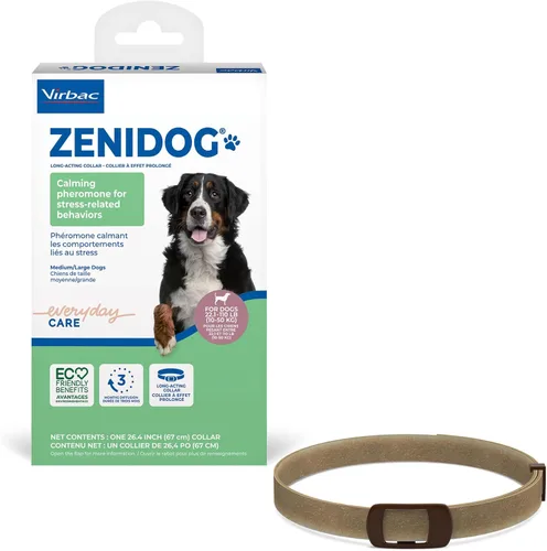 Miniatura 8 de Virbac ZENIDOG Collar de acción larga para perros Collar de feromonas calmante para aliviar el estrés – Cachorro/Perro Pequeño – Dura hasta 3 meses