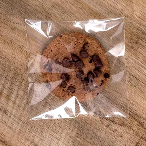 Miniatura 5 de Lhocm Bolsas transparentes autoadhesivas para galletas, 4 x 6 pulgadas, paquete de 100 bolsas de celofán resellables para golosinas y regalos
