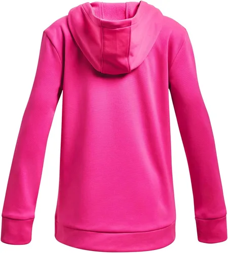 Miniatura 2 de Under Armour Armourfleece - Sudadera con capucha y logo grande iridiscente para niña
