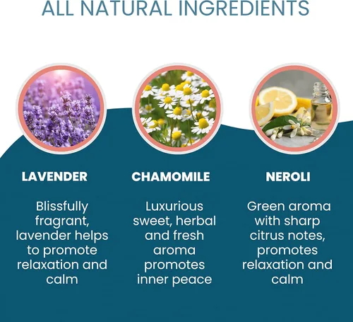 Miniatura 3 de SLEEP WELL - Bombas de ducha extra fuerte con lavanda, Neroli – Mezcla de aceites esenciales para el sueño, vaporizadores de ducha de aromaterapia