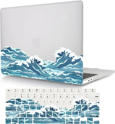 Miniatura 8 de Funda compatible con MacBook Pro de 13 pulgadas modelo: A1278 con CD-ROM (versión 2012 2011 2010 2009 2008), cubierta rígida de plástico y cubierta