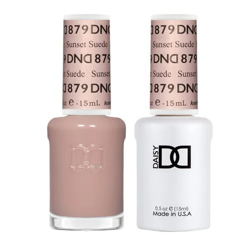 Miniatura 14 de Juego de esmalte de gel DND, Colección Sheer, esmalte de gel UV/LED y laca de uñas de secado al aire, dúo de esmalte sin astillas a juego, 0.5 onzas