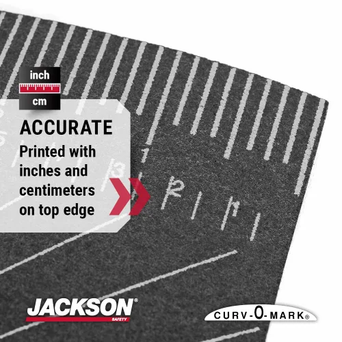 Miniatura 3 de Jackson Safety Herramienta de Medición de Tuberías - Herramienta de Cinta Envolvente Wrap-A-Round para Accesorios de Tuberías