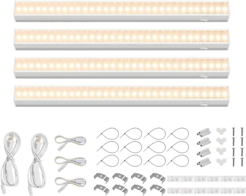 Miniatura 16 de Barrina Luz de cultivo para plantas de interior, luz solar de espectro completo, lámpara de crecimiento de 1 pie, bombillas LED de crecimiento, tira