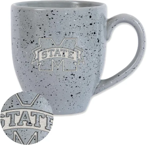 Miniatura 15 de Rico Industries NCAA Virginia Tech Hokies Maroon - Taza de café de cerámica grabada con láser, color del equipo, 16 onzas