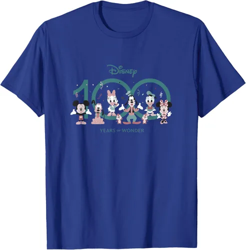 Miniatura 19 de Disney 100 Years of Wonder Mickey & Pals Muted Cute D100 Camiseta, Negro