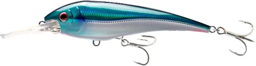 Miniatura 26 de Nomad Design DTX Minnow con sistema Autotune patentado - Acción de natación de pez cebo agonizante, BKK Diablo Caballa Rosa Caliente