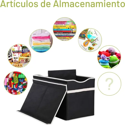 Miniatura 6 de YOLOXO Caja de Juguetes Cofre, Contenedores de Almacenamiento Plegables Resistentes con Tapas, Cajas Organizadoras de Almacenamiento de Juguetes