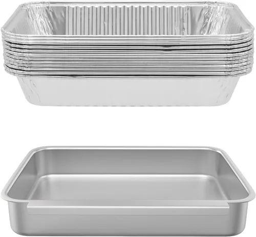 Miniatura 14 de SafBbcue 80580 - Bandeja de grasa con 12 bolsas de goteo para parrilla Weber Q200 y Q300, bandeja de grasa para Weber Q2000 Q2200 Q200 Q220 Q3000