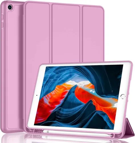 Miniatura 10 de iMieet - Funda para iPad de 9ª generación 2021/iPad de 8ª generación 2020 de 10.2 pulgadas con soporte para lápices, funda para iPad de 7ª