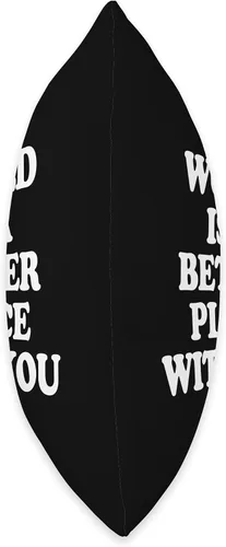 Miniatura 2 de The World Is A Better Place With You In It - Mental Health Throw Pillow