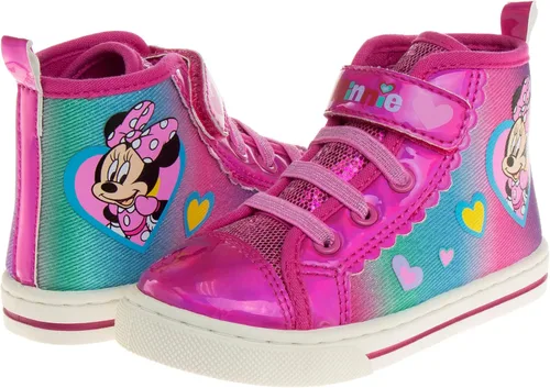 Miniatura 4 de Tenis de Minnie Mouse para niñas zapatos deportivos de lona casuales de alta calidad para niños bebéniño pequeño talla 6 12