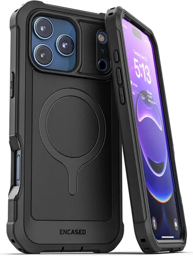 Miniatura 14 de ENCASED Funda compatible con iPhone 15, protección de grado militar con cobertura de cuerpo completo resistente de 360 grados (iPhone 15)