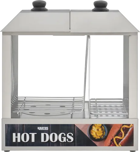 Miniatura 9 de Kratos Vaporizador eléctrico para perros calientes para encimera, comercializador comercial para tiendas de conveniencia y soportes de aperitivos