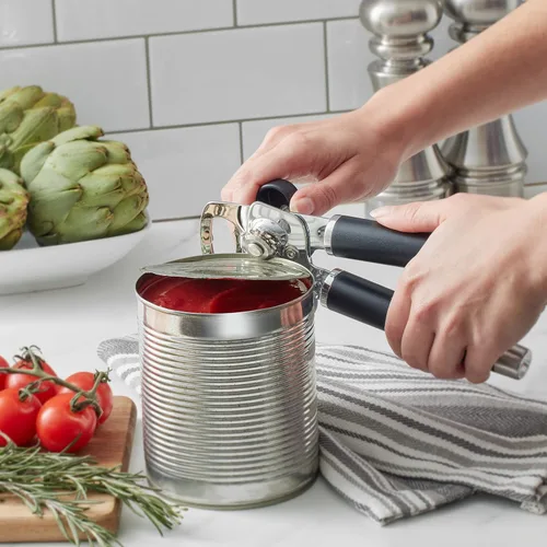 Miniatura 2 de KitchenAid Abrelatas y abrebotellas multifunción gourmet, 8.36 pulgadas, color negro