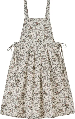 Miniatura 10 de Delantal de Cocina para Adultos Floral de Algodón Impermeable Ajustable Delantal de Cocina de Horneado Jardín Chef con Bolsillo