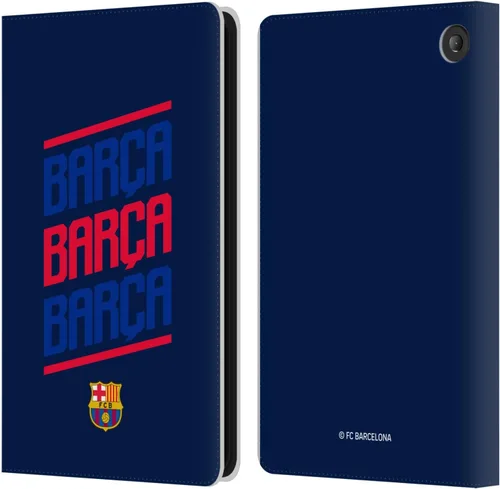 Miniatura 19 de Head Case Designs Funda de piel con licencia oficial del FC Barcelona Barca Crest Graphics compatible con Kindle Paperwhite 5 (2021)