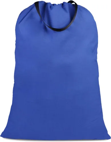Miniatura 9 de Bolsa de lona de algodón con asas y correas de cordón, bolsas de lavandería extra grandes resistentes para lavandería y hogar, bolsa de ropa sucia