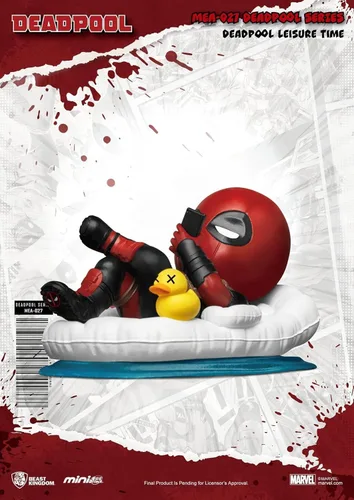 Miniatura 6 de Beast Kingdom Deadpool Series MEA-027 - Figura de ataque de huevo de 6 piezas, multicolor