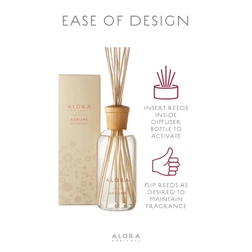 Miniatura 6 de Difusor de varillas Agrume de 16 oz por Alora Ambiance