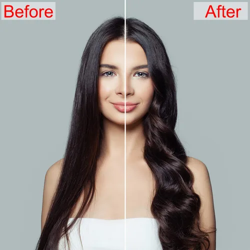 Miniatura 5 de WILLBOND 60 varillas permanentes para cabello largo, de plástico, rizadores de ondas frías, rodillo para peinar el cabello, herramientas de Blanco